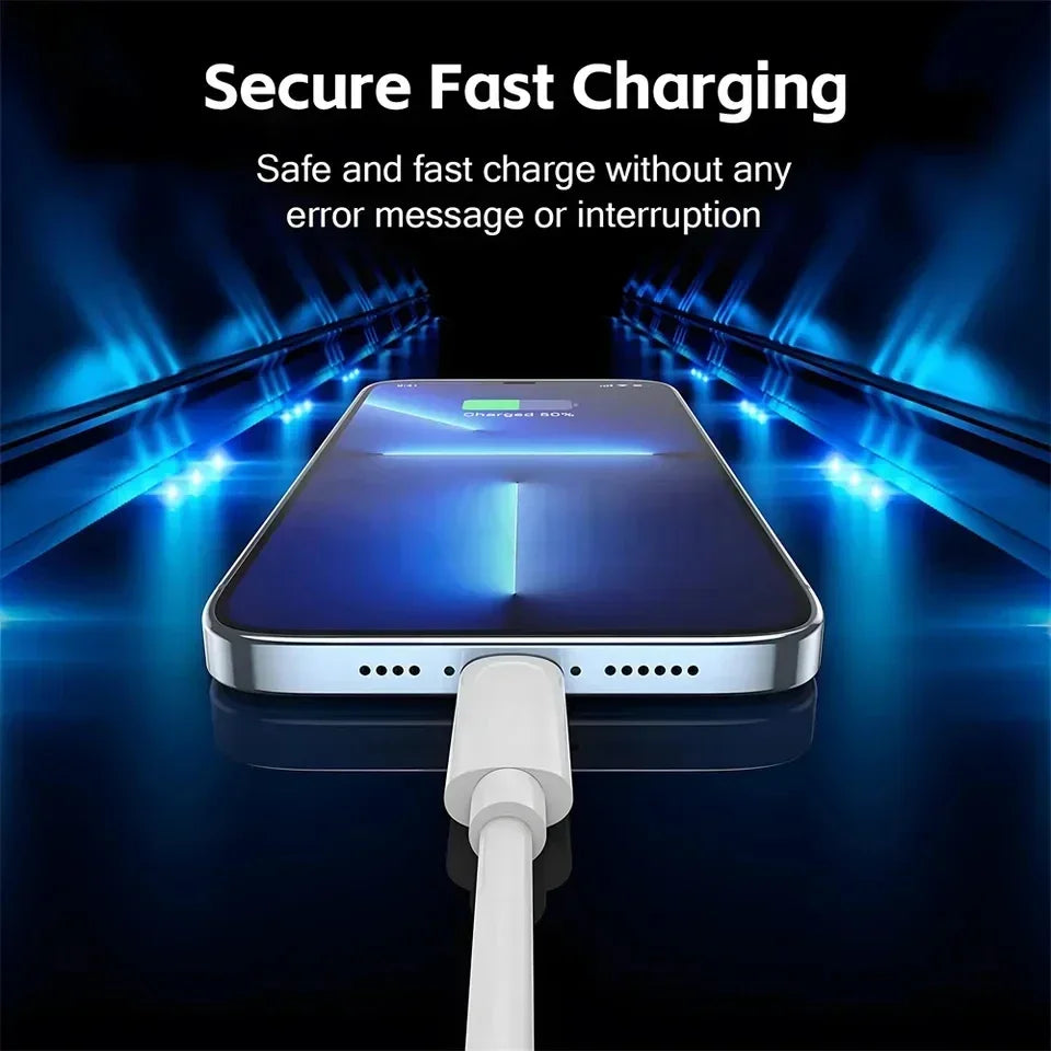 Fast Charger for iPhone 13 Pro 14 Plus 11 12 mini XS Max XR X iPad Air  Cable USB-C Power Adapter