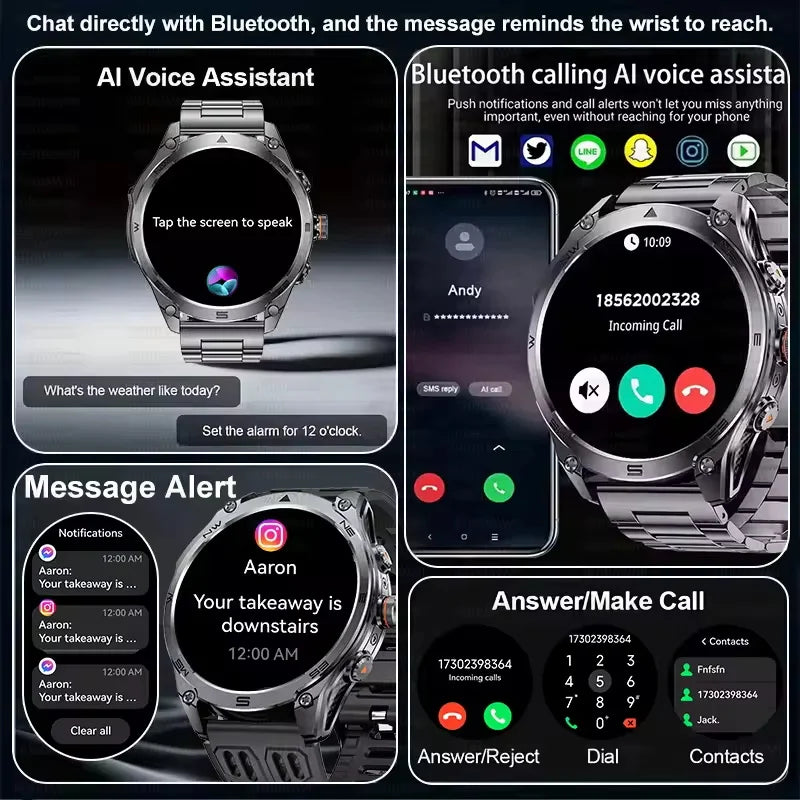 Military T-Rex 3 Ultra GPS Smart Watch