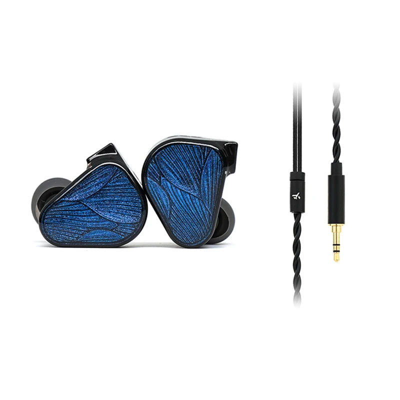 TRUTHEAR Zero:BLUE2 earphone Dual Dynamic Drivers lEMs with Detachable Cable in Ear Headphone  0.78mm 2pin 3.5mm plug